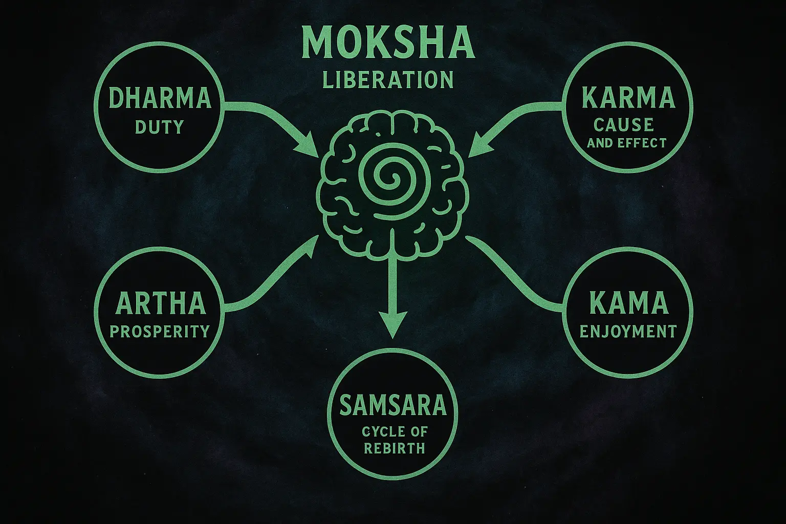 Dharma, Karma, and Purpose: A Spiritual Map for a Meaningful Life